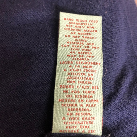 Anthropologie HWR Navy Cardigan Sweater - Picture 7 of 8